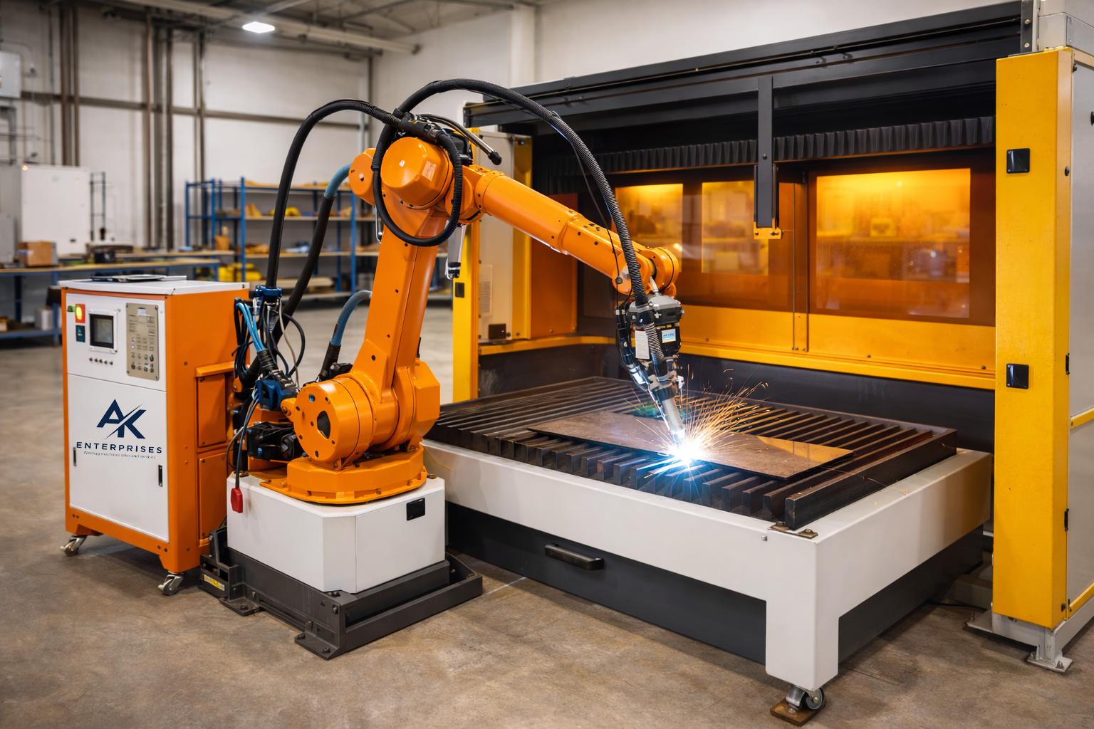 Robot Laser Cutting and Welding Machine